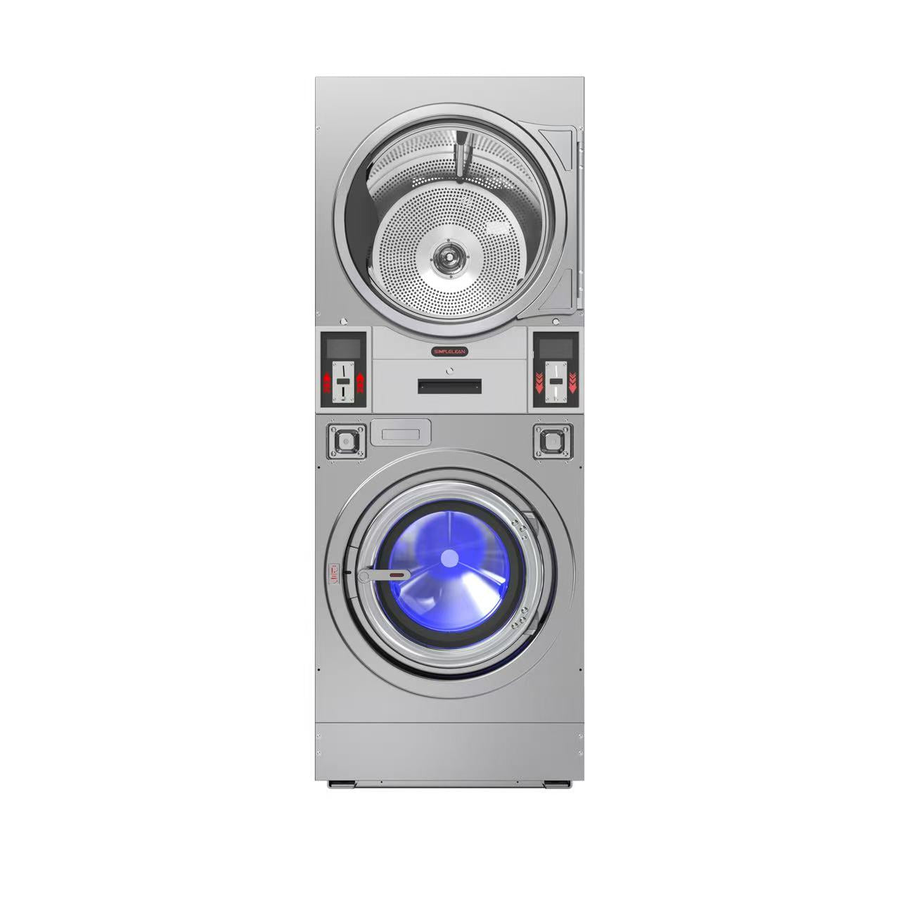 Simpleclean Stack 40lb Washer & Dryer Soft Mount